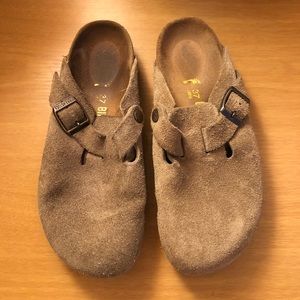 Birkenstock suede boston women’s - US 6 EU 37